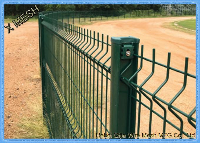 Perimeter dilapisi pagar kawat baja-P0003