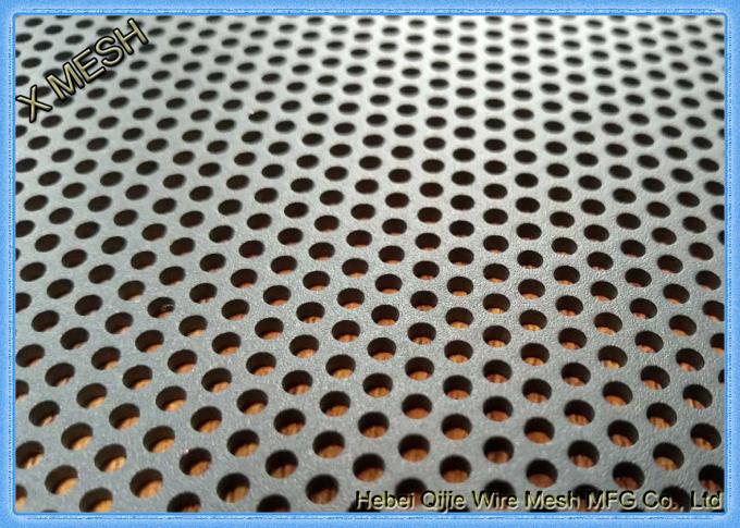 Perforated Aluminium security door mesh-P00001
