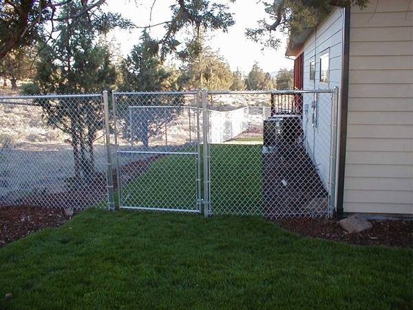 Pagar berantai rantai galvanis untuk pagar halaman