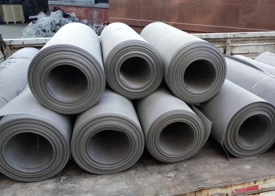 Customized Crimped Stainless Steel Woven Wire Mesh For Liquid Filter