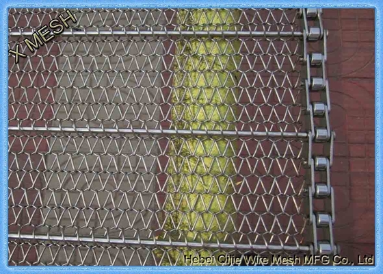 Inconel 601 Wire Mesh Conveyor Belt / Conveyor Chain Stainless Steel Belt