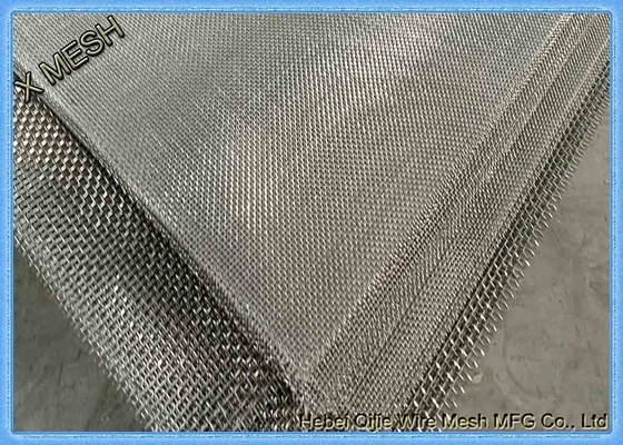 Berkerut SS304 316 Stainless Steel logam tenunan layar Filter Wire Mesh bentuk lubang