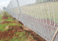 Keamanan Tinggi Nylofor 6ft 3D Modeling PVC Coated 358 Anti Climb Fence