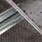 Besi Hitam 4mm Vibrating Screen Mesh Square Woven Crimped Wire