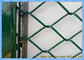 Komersial Dan Hunian PVC Dilapisi Chain Link Pagar 1.5 Inch ISO Terdaftar