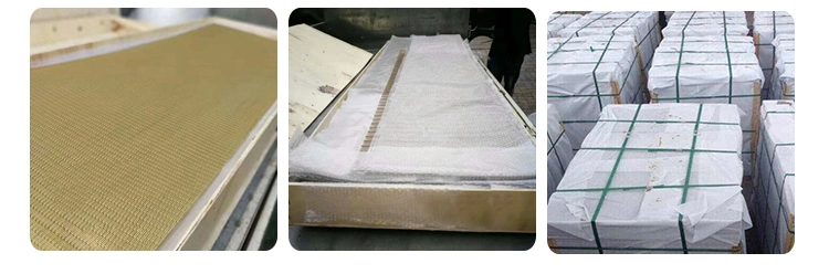 Dekorasi logam crimped stainless steel flat wire screen mesh untuk lemari furnitur 3