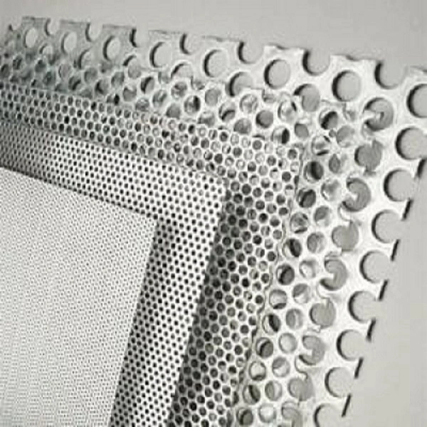 Galvanized Perforated Sheet Mesh untuk Layar Dekoratif dan Filter 1