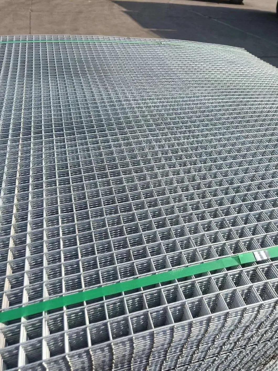 10 X 10 Cm High Reinforcing Galvanized Welded Wire Mesh Sheet untuk Konstruksi 1