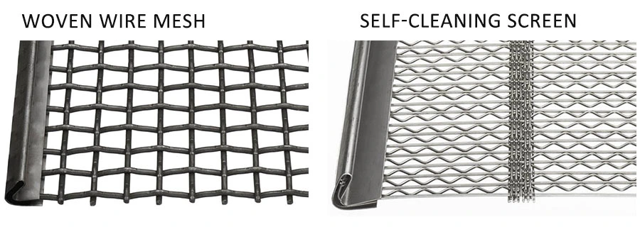 Stainless Steel Crimped Wire Mining Sieve Vibrating Screen Mesh 1