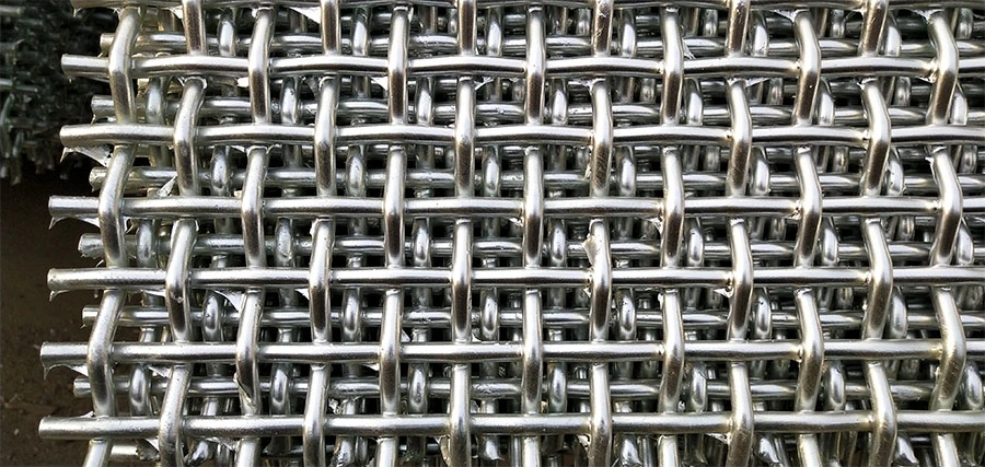 Stainless Steel Crimped Wire Mining Sieve Vibrating Screen Mesh 4