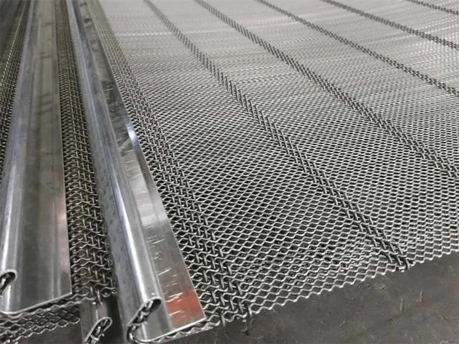 Stainless Steel Crimped Wire Mining Sieve Vibrating Screen Mesh 5