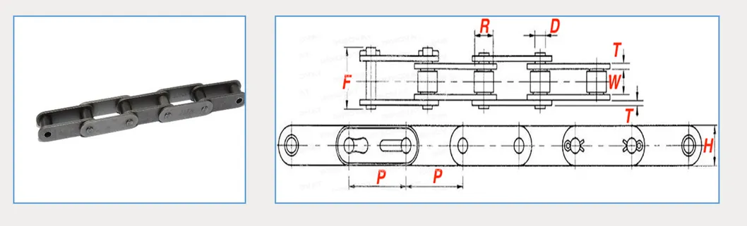 Lubang Berlubang Stainless Steel 316L Pelat Rantai Logam Conveyor Belt Mesh 11