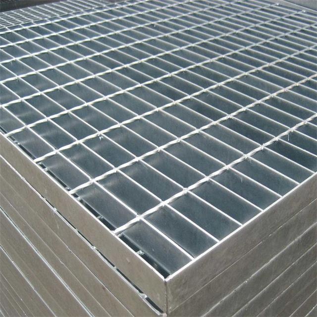 Heavy Duty Galvanized Steel Driveway Grating Metal Bearing Bar Steel Grid Serrated Steel Mesh 0