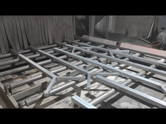 Pagar Kurva Tekuk Bentuk V dengan Lapisan PVC untuk Area Layanan Bandara