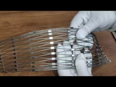 Kebun Binatang Kandang Perlindungan pagar baja tahan karat layar Mesh Expand Web Wire Tali Kabel Jaringan