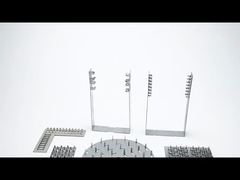 Galvanized Z275 Easi Roof Truss Joist Untuk Konstruksi Kayu