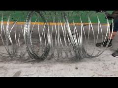 Kawat Silet Concertina Diameter 800mm Bungkus Datar Bto-20