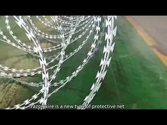 Baja tahan karat Bto-22 Woven ODM Barbed Razor Wire