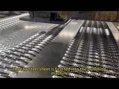 Hot Dip Round Hole S275jr Galvanized Steel Grating