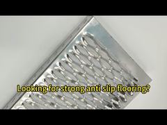 Hot Dip Galvanized Plate Perforated Metal Mesh Safety Grating Walkway Anti-karat