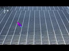 Non-slip Estetika Eco Friendly Industri Grade Material Produk FRP Serat kaca Grating