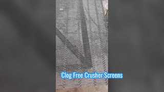 Jaring Layar Bergetar Pembersihan Mandiri untuk Penghancur