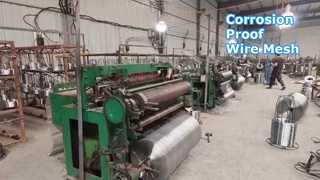 Gulungan Kawat Jaring Las Baja Tahan Karat Ss316 1x30m