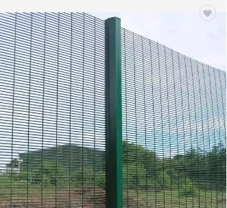 Heavy Duty Murah Plastik Metal Garden Prison Railway Station Keamanan Tinggi 358 Anti Climb Wire Mesh Fence untuk Dijual