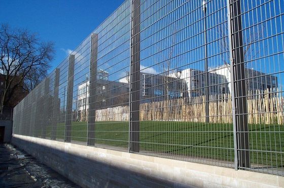 Clear View Airport Anti Climb 358 Security Fence Heat Treated