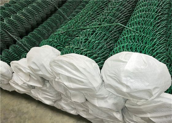 0.5m 60x60mm Galvanized Chain Link Fence Mesh Fabric Dan Seluruh Set Aksesoris