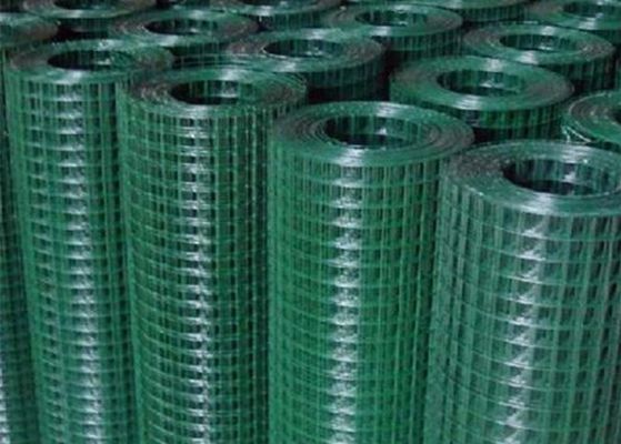 Pabrik Galvanis PVC Coated Welded Garden Fence Wire Mesh Fence Panel