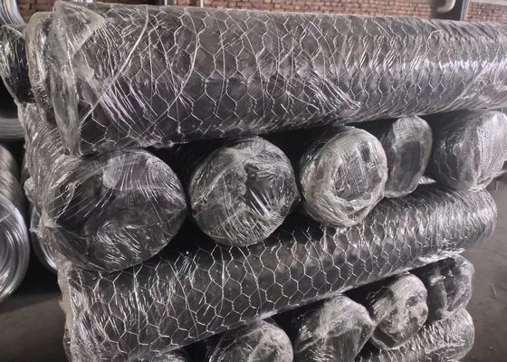 20 Gauge Hot Dipped Galvanized Hexagonal Netting Galvanized Poultry Netting Twisted