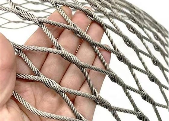 Jaring/jaring tali kawat stainless steel (penjualan langsung pabrik)