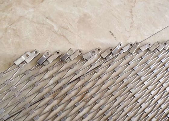 Xtend 7 × 7 7 × 19 Stainless Steel Wire Rope Mesh Ferrule Tipe 304l