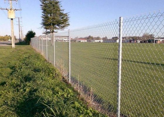 2.5mm-3.0mm Hot DIP Galvanized Chain Link Pagar 9 Gauge