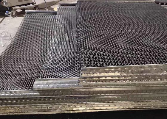 Heavy Duty Metal Mesh Performa Tinggi Gravel Mining Screen Mesh
