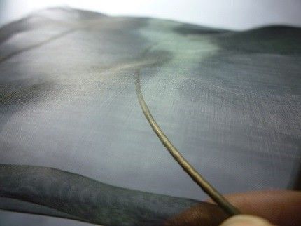 990,9% murni Tungsten Wire Mesh Material stainless steel dengan 1/2 "x 1/2" bukaan