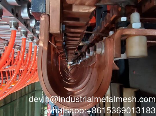 Mesin Mesh Pneumatik Otomatis Mesin Wire Mesh Baja