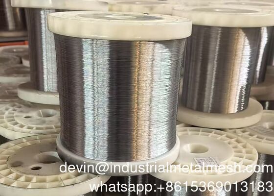 AISI 410 430 Stainless Steel Wire 0,7mm 0,13mm untuk Membuat Scourer