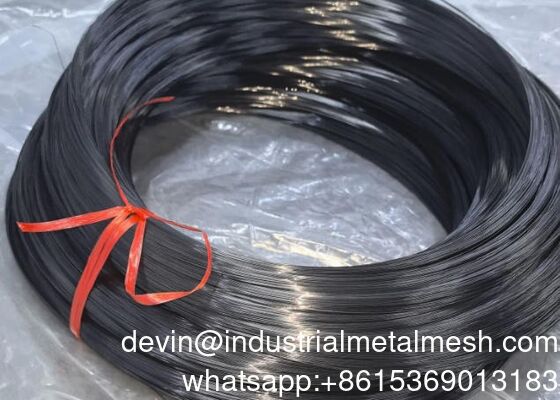 Q345 Q195 Q235 Kawat Hitam 1.5mm 1mm 0.8mm 1.2mm Kawat Baja Karbon untuk Membuat Kuku Kawat Baja Sikat di Stok