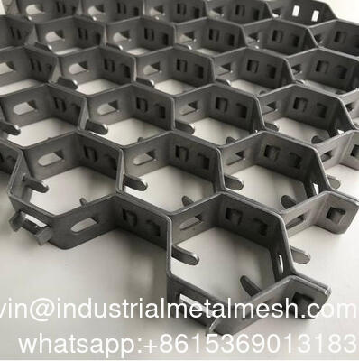Baja tahan karat 304 Hex Mesh Hex Steel Mesh untuk Refractory