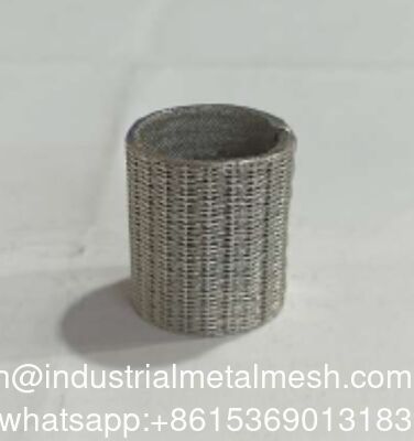 Tabung Filter Kawat Berlapis Baja Tahan Karat dan Sintered