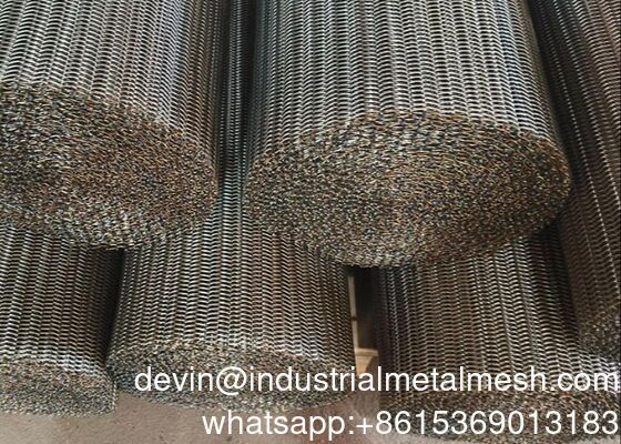 Sabuk Conveyor Chain Link Stainless Steel/Stainless Steel Mesh Belt Conveyor