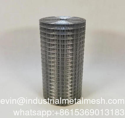 Kualitas tinggi stainless steel mesh tahan lama persegi dilas Steel Wire Mesh Roll untuk pagar