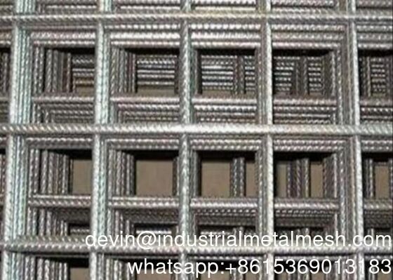 Panel Jaring Kawat Las Galvanis Celup Panas untuk Penguatan Perkerasan Jalan