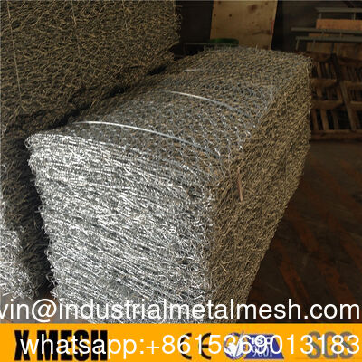 Slope Protection Gabion Net Hot-DIP Galvanized Steel Wire Mesh