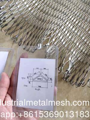 Jaring Kawat Tali Baja Tahan Karat 316 Berbentuk Berlian 80*80MM Diameter Kawat 2MM untuk Keamanan Helideck Tenun Potong Sesuai Pesanan