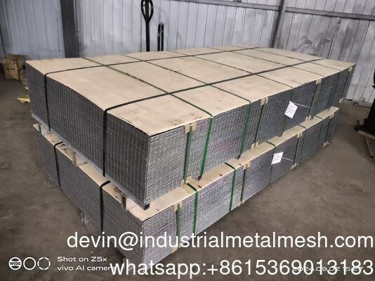 Pabrik Panel Wire Mesh Dilas Galvanis 150X50mm