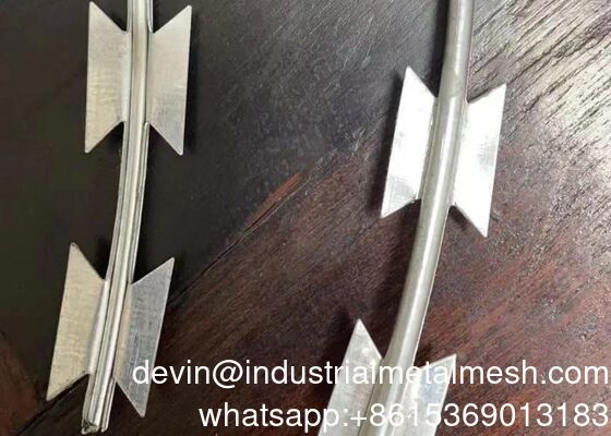 Tear Blade BTO-30 Razor Wire Concertina Flat Wrap Razor Wire Pagar