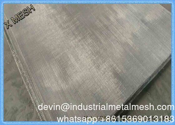 100/150/180/200 Mesh Ss 304 316 316L Jaring Kawat Tenun Baja Tahan Karat